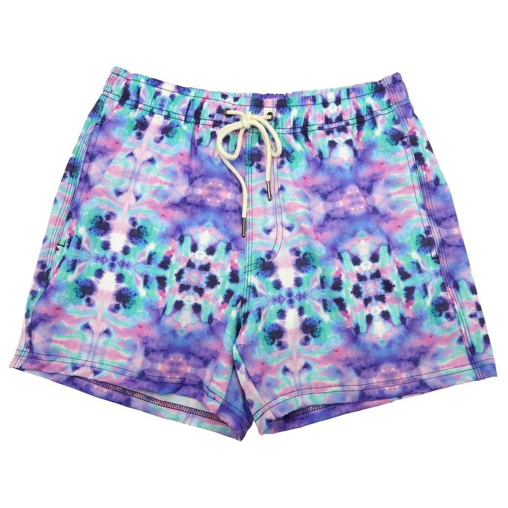 Two Left Feet tie dye swim shorts, 34